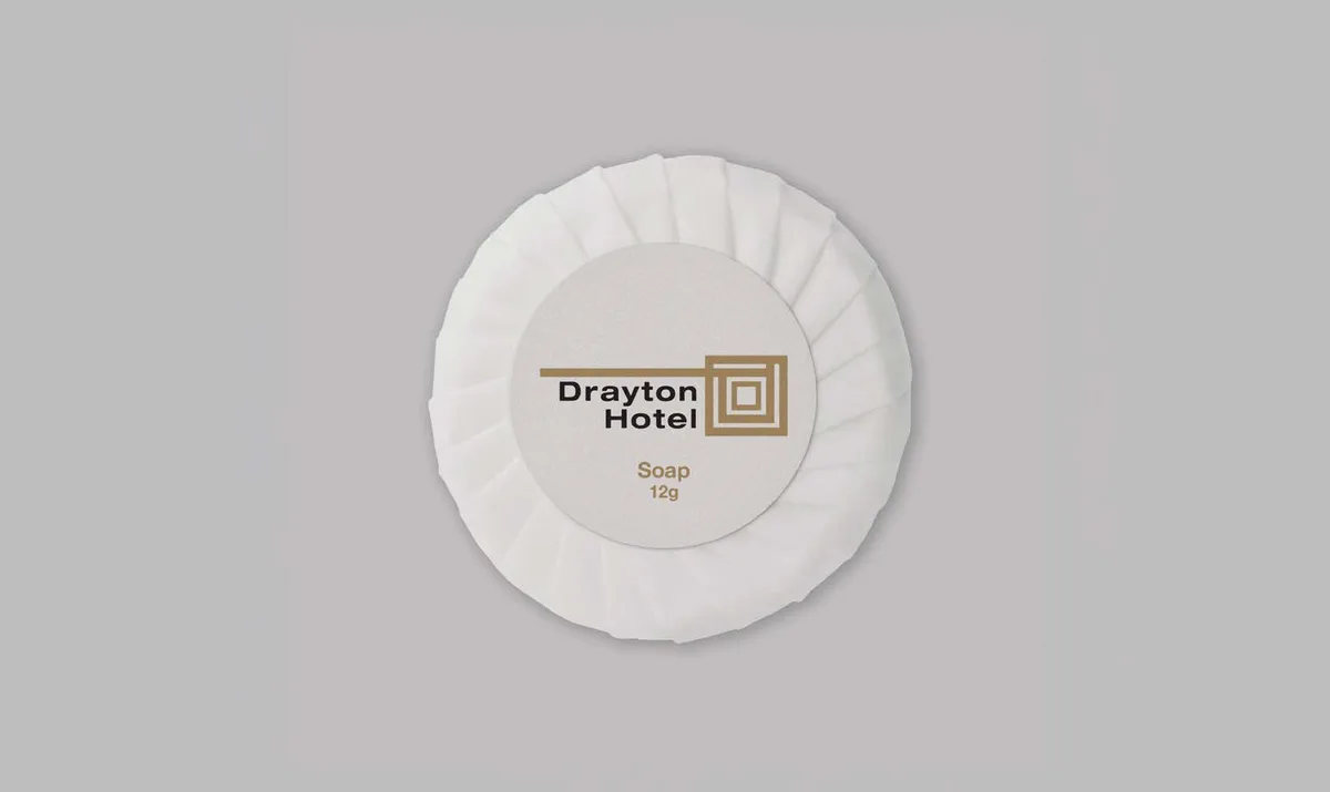 Drayton Hotel branding — Killing Eve S4